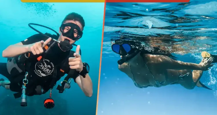 Jenis Olahraga Air dan Perbedaan Diving dan Snorkeling